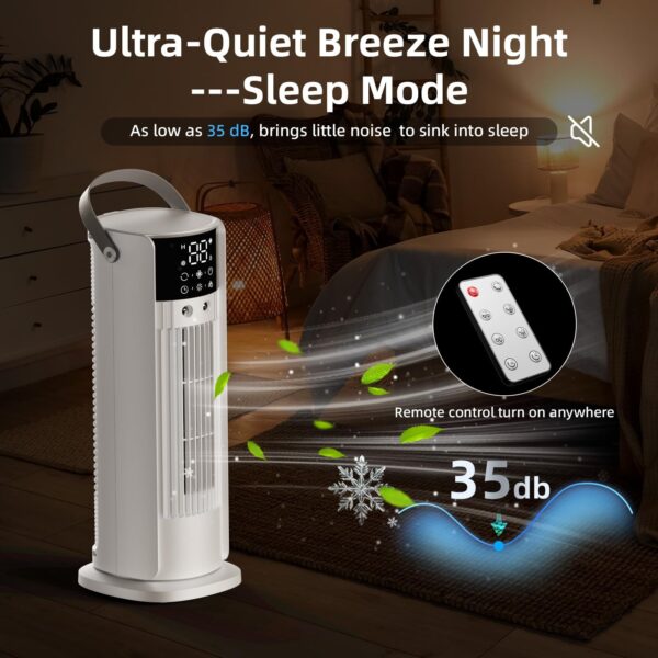 Mini climatiseur portable 3-en-1 – Ventilateur, Rafraîchisseur & Humidificateur – Image 4