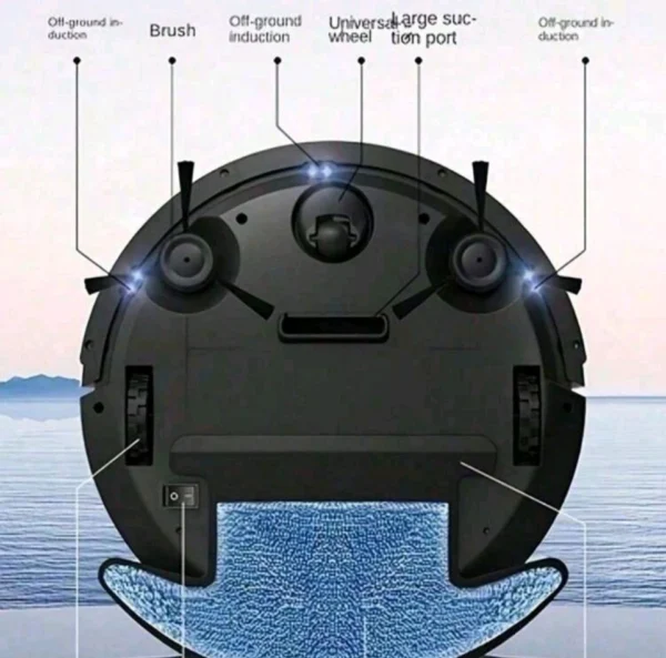 Robot aspirateur intelligent – Compact, autonome et efficace pour tous types de sols – Image 5
