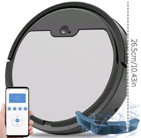Robot aspirateur intelligent – Compact, autonome et efficace pour tous types de sols – Image 3