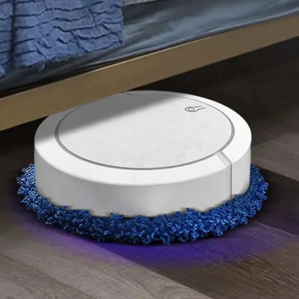 Robot aspirateur compact – Autonome et efficace pour un nettoyage sans effort