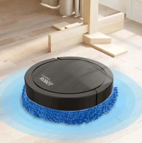 Robot aspirateur compact – Autonome et efficace pour un nettoyage sans effort – Image 3